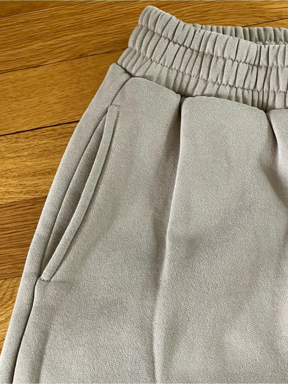 Comfrt Beige Neutral Cozy High Rise Lounge Sweats Sweatpants XL Extra Large - Picture 12 of 13